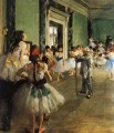 dance class Impressionism ballet dancer Edgar Degas